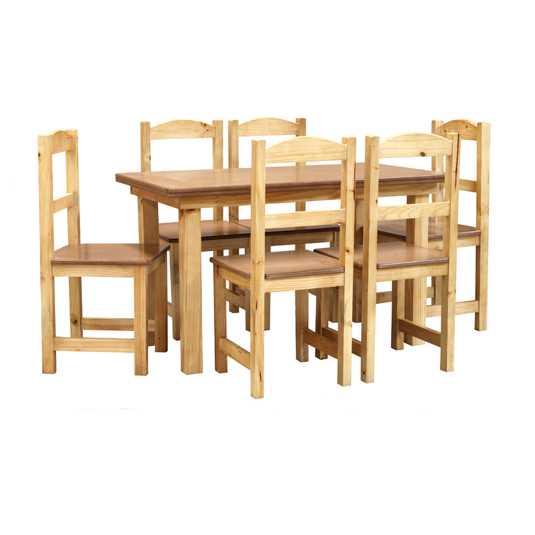 7Pc Table And Chairs